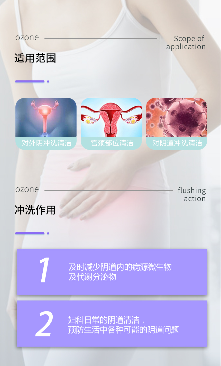 妇科三氧冲洗器