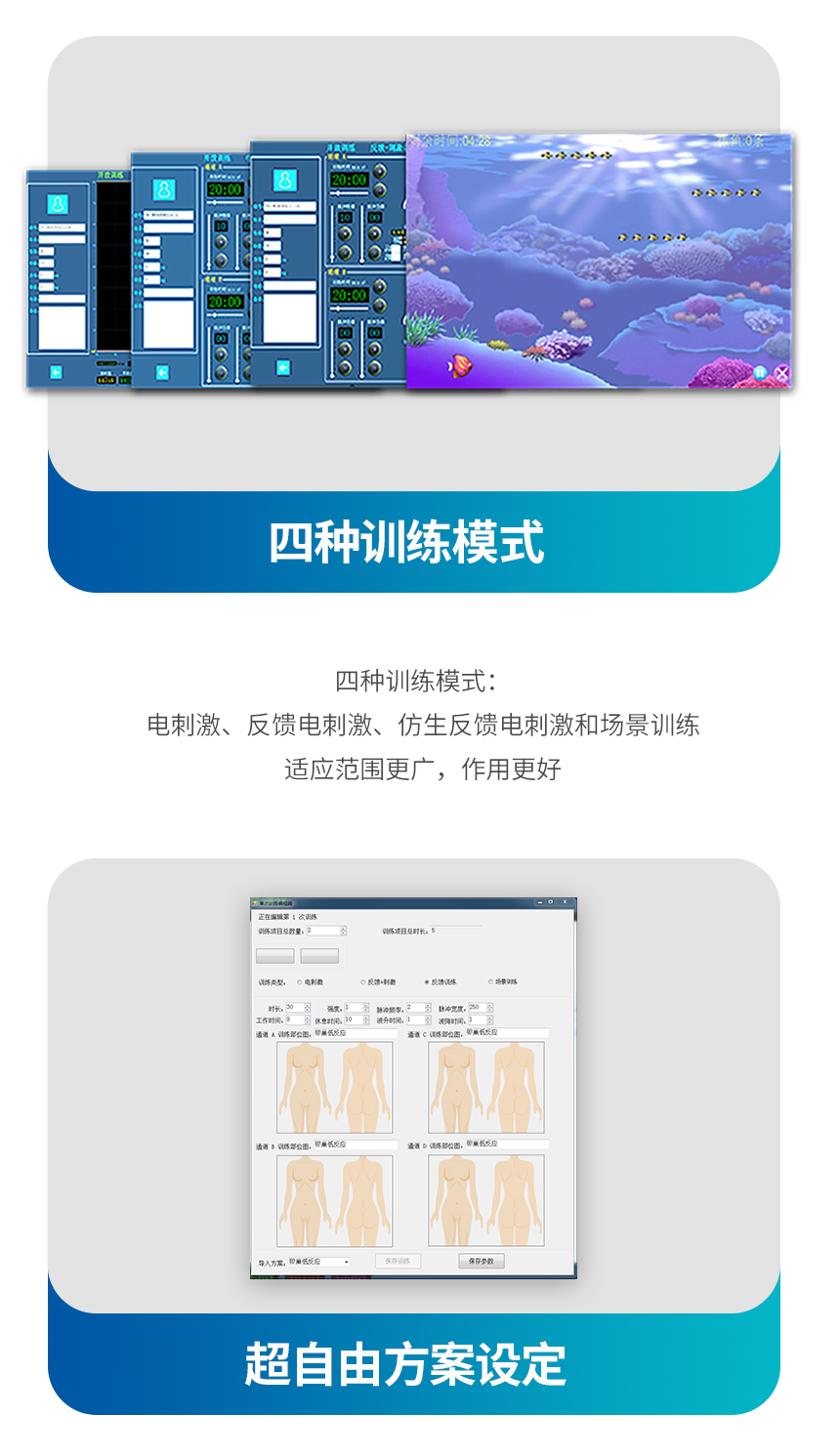 豪华版生物反馈护理仪