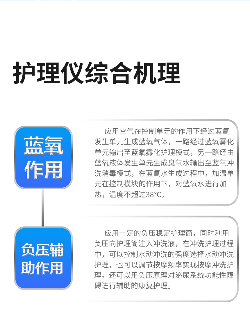 男科蓝氧负压功能性障碍护理仪