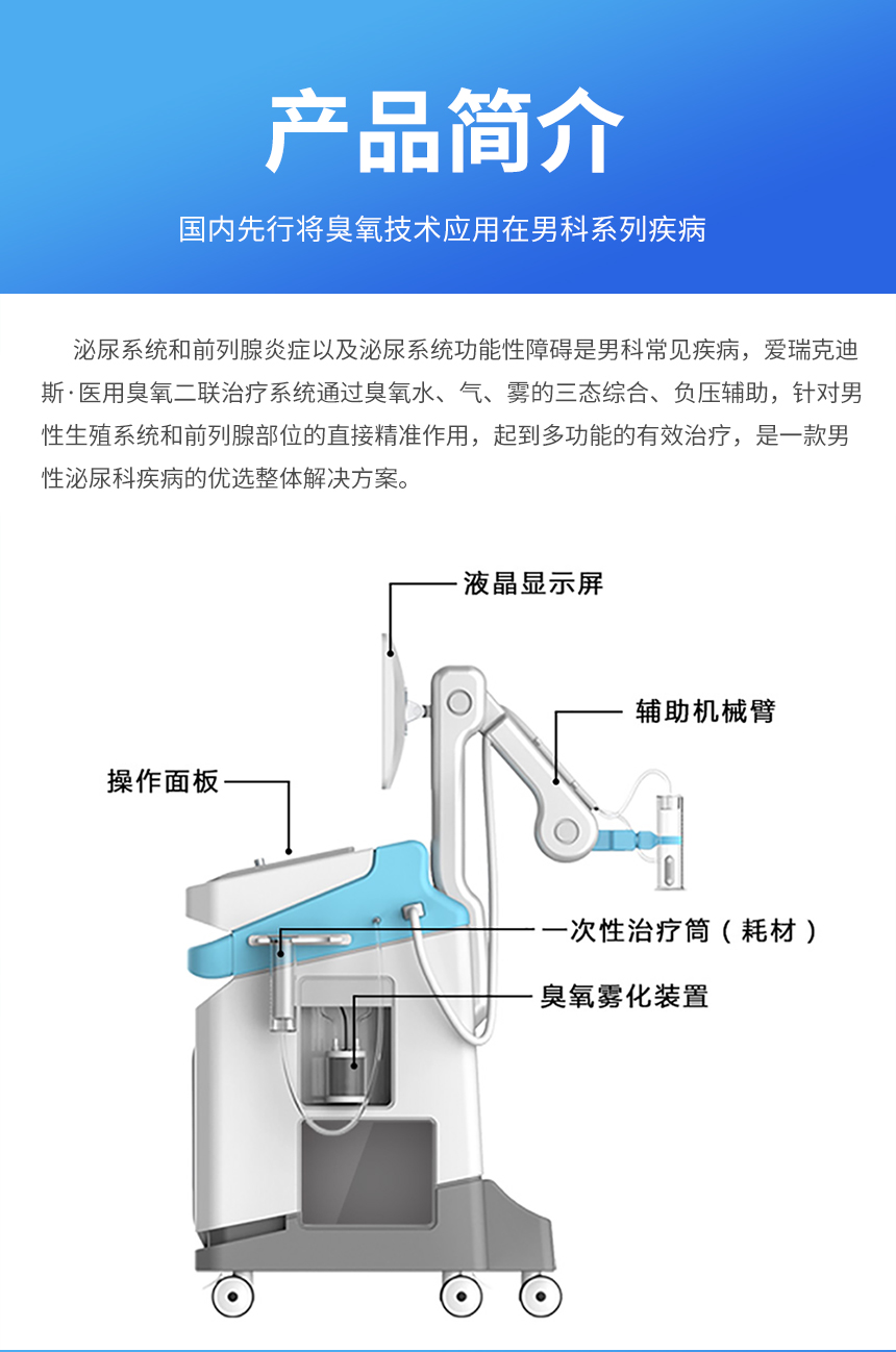 医用臭氧二联治疗系统
